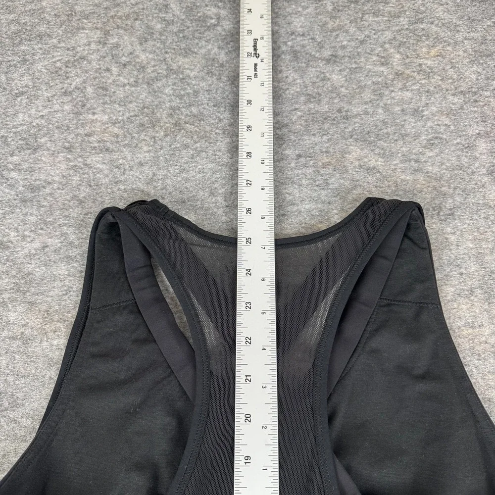 Lululemon Fast As Light 2-In-1 Tank W1NHMS Luxtreme Light Black Womens 10